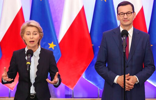 Von der Leyen in Poland Discusses EU Commission Posts, Plans