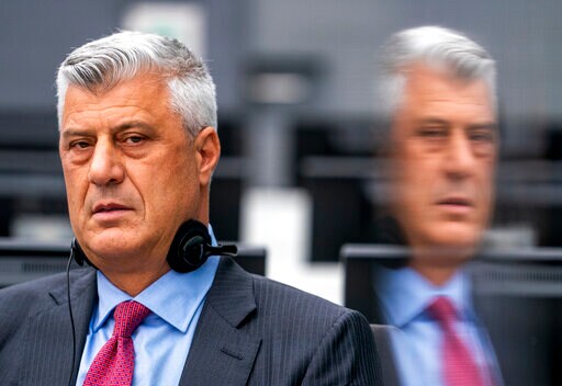 Ex-Kosovo Leader Thaci Denies Charges at Hague-based Court