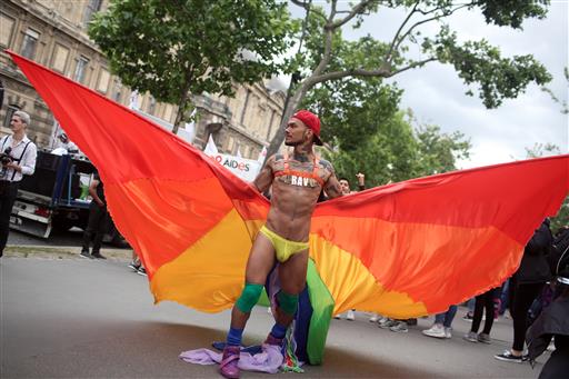 Paris Gay Pride Parade Goes Ahead under Tight Security