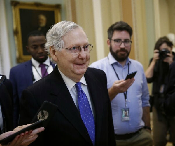 us senator mitch mcconnell republican of kentucky who is majority leader in the us senate 