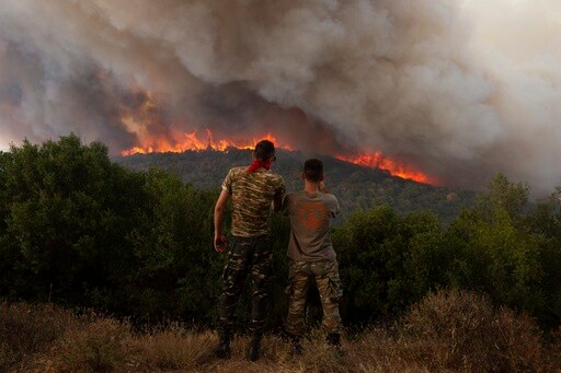 Firefighters in Greece Discover Another Body, Bringing This Week's Death Toll from Wildfires to 21