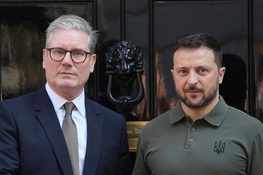 Ukrainian Leader to Address Britain's Government to Appeal for Support