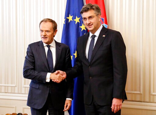 EU's Tusk: Croatia's EU Presidency Comes at a Critical Time