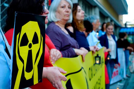 Cyprus Activists Protest Turkey's Planned Nuclear Plant