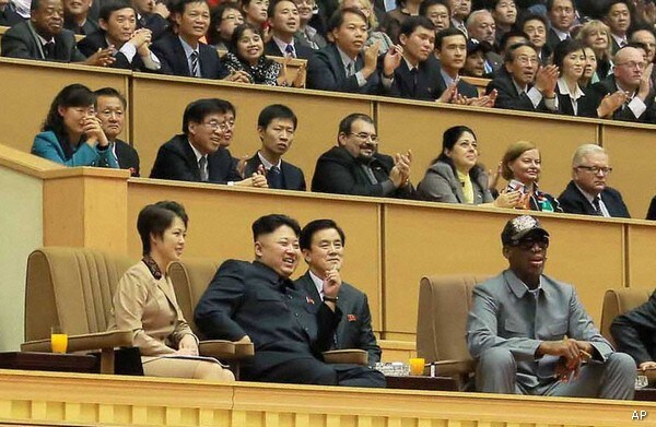 Rodman Apologizes for NKorea Comments on Bae; Goes Skiing With Kim