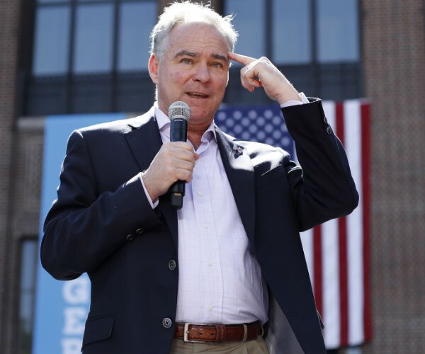 Kaine: Democratic Base 'Energized' by Outcry Against Trump