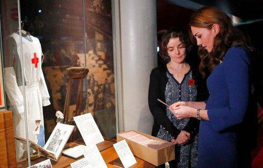 Duchess Kate Shown Papers about Deaths of 3 Ancestors in WWI