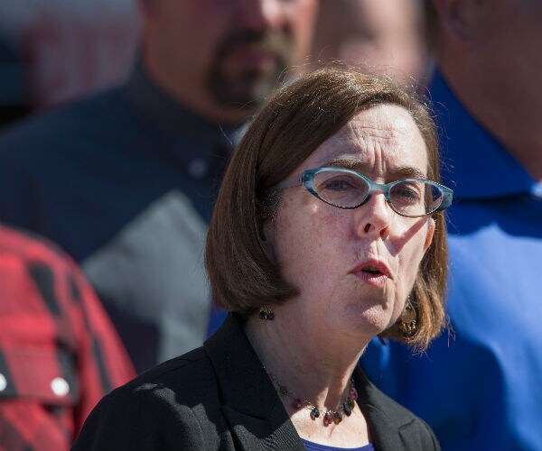 oregan gov. kate brown is shown