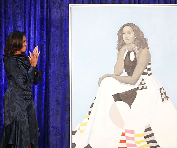 Michelle Obama's Smithsonian Portrait Moved Due to Popularity