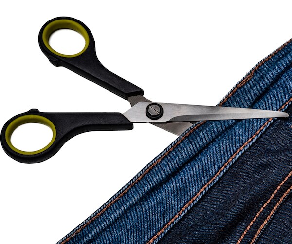 Extreme Cutout Jeans by LA Company Sell for $168