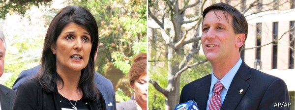 SC Gov. Haley in Double-Digit Lead Over Democratic Challenger