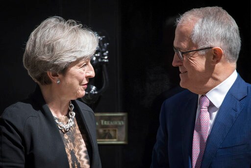 UK, Australian Leaders Visit site of Borough Market Attack