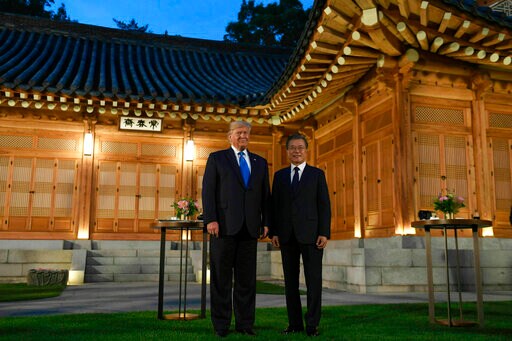 The Latest: Possible Trump, Kim DMZ Meeting 'a 'good Thing'