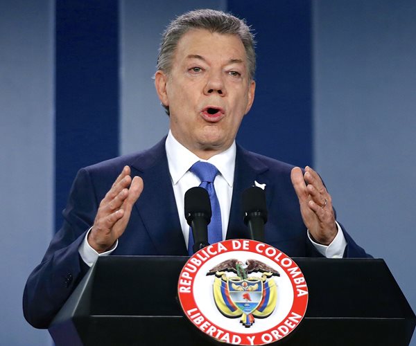 Colombian President Juan Manuel Santos Wins Nobel Peace Prize