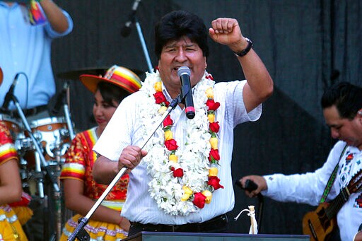 Bolivia's Exiled Morales Heads to Cuba for Medical Treatment