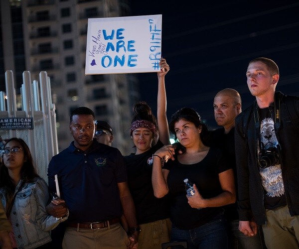 Las Vegas Is Moment of Unity in Time of Division