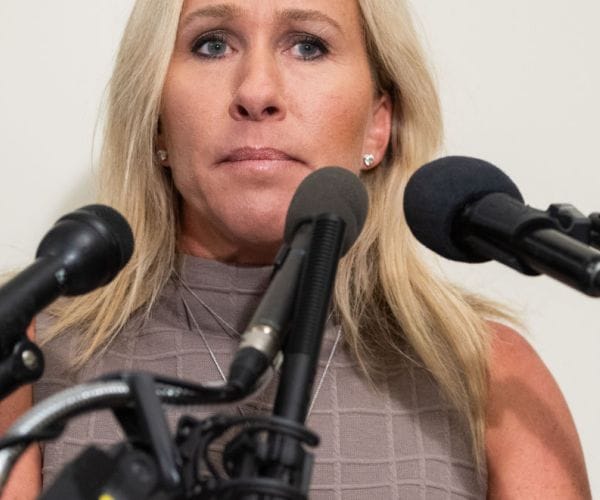 Marjorie Taylor Greene: 'Weak' Biden Responsible for Ukraine Invasion
