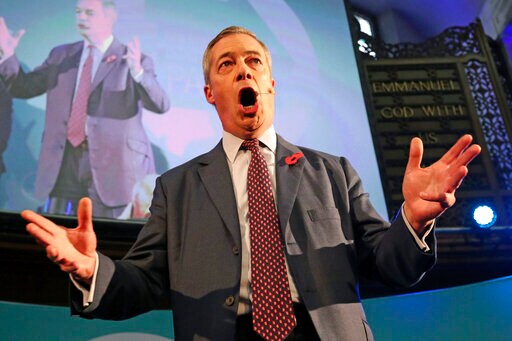 Farage: 100s of Brexit Party Candidates Will Run in Election