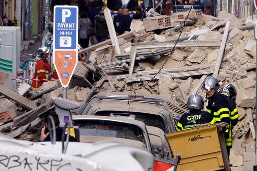 2 Buildings Collapse in French City of Marseille; 2 Hurt
