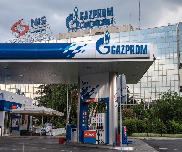 gazprom logo and or properties 