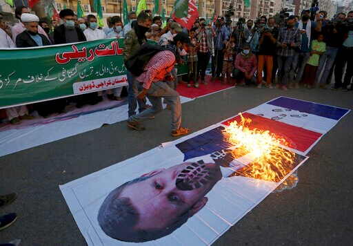 Anti-France Protests Continue, as Macron Seeks Understanding