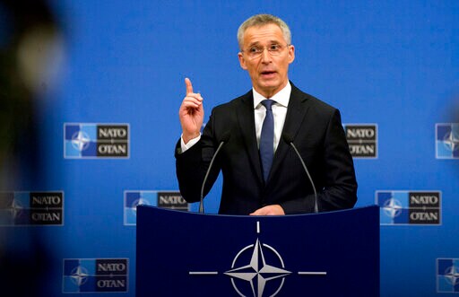 NATO Chief Plays Down Divisions as Allies Mark  Anniversary