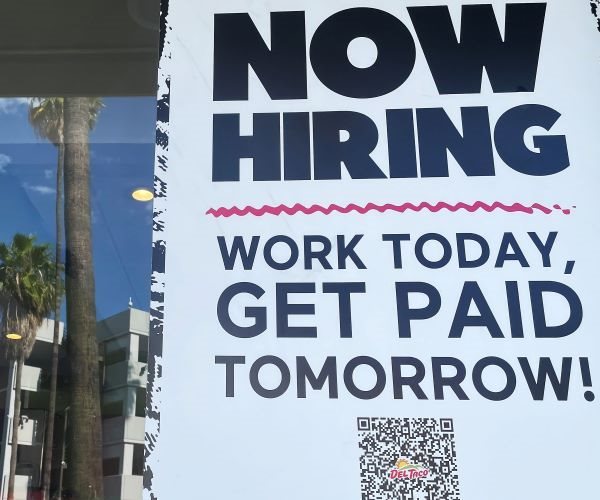now hiring