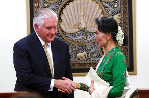 Tillerson Says US Considers Individual Sanctions for Myanmar
