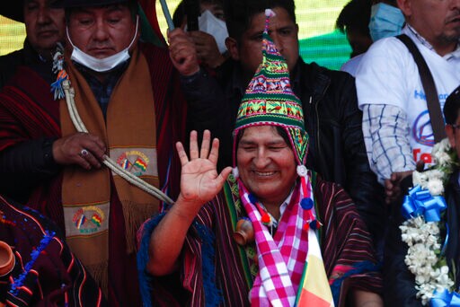 Evo Morales Returns to Bolivia, Ending Year in Exile