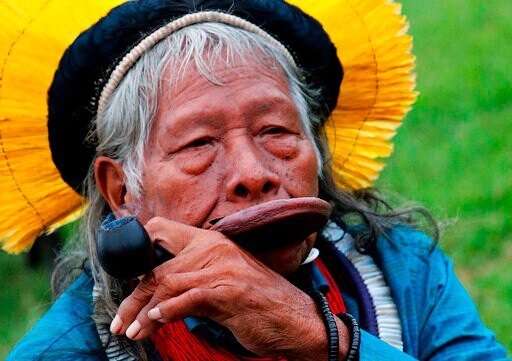 Brazil Indigenous Chief Raoni Tests Positive for Coronavirus