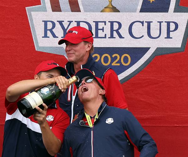 Ryder Cup Win Brings a Truce, and a Hug, to Koepka-DeChambeau Feud