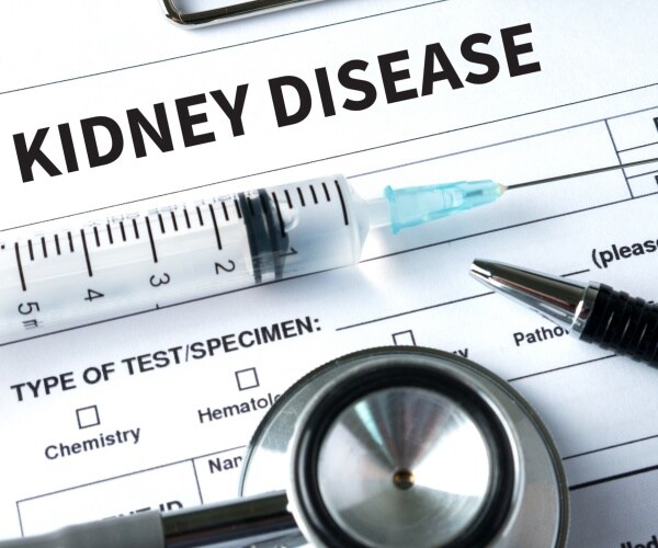 form with a check off for presence of kidney disease