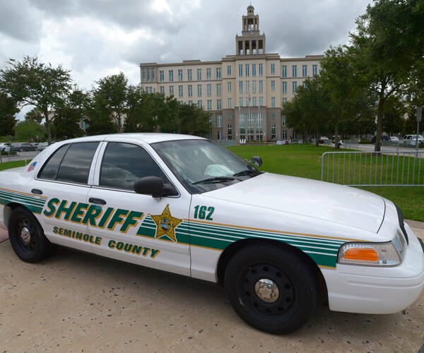 a seminole county sheriff's office patrol car in florida