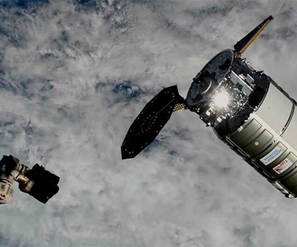 Cargo Ship Reaches Space Station Despite Jammed Solar Panel