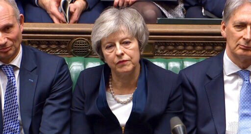 UK Government Faces No-confidence Vote after Brexit Defeat