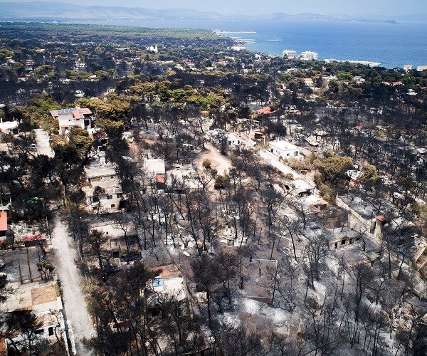 Greece Fires: 82 Dead in Costliest Wild Blazes in Memory