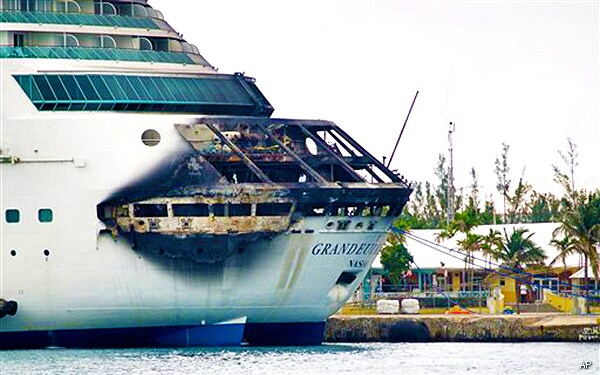 Cruise Ship Fire: Royal Caribbean's Grandeur of the Seas Now Safe