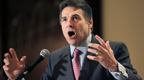 Rick Perry, Texas