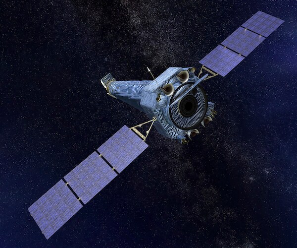illustration of chandra x-ray observatory space telescope