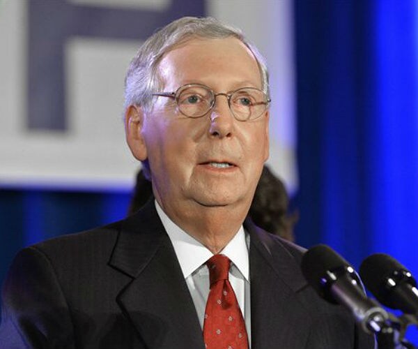 Politico: McConnell, GOP Pushing Campaign Funding Rider