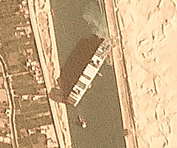 Suez Canal Suspends Traffic; Ship Stuck Like 'Beached Whale'