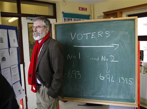 Poll Points to Hung Irish Parliament  or Historic Alliance