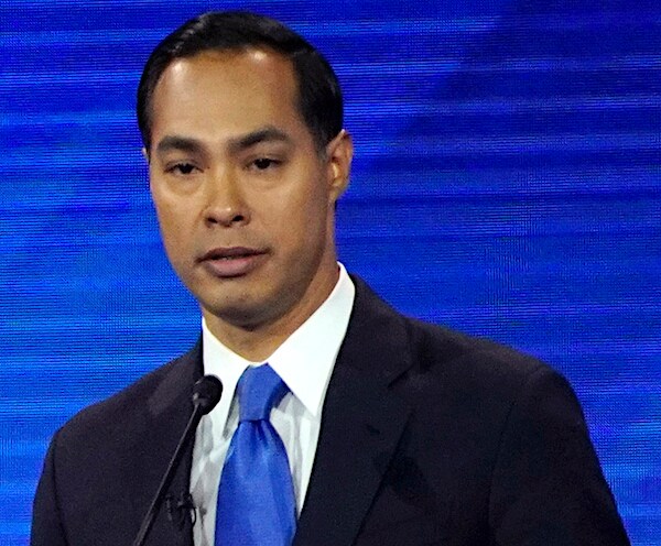 julian castro speaks during the democratic presidential primary debate