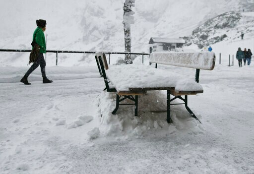 Alps Surprised by Early Snowfall, Swiss Town Sees New Record
