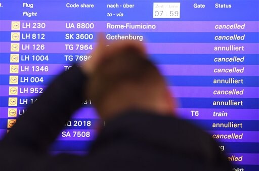Hundreds More Flights Canceled on Day 3 of Lufthansa Strike