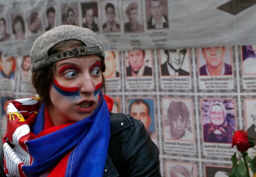 Serbians Protest Outcome of Presidential Race for Third Day