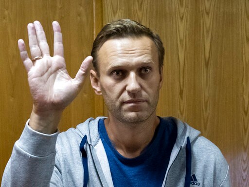 Russian Opposition Leader Alexei Navalny Gets Month in Jail