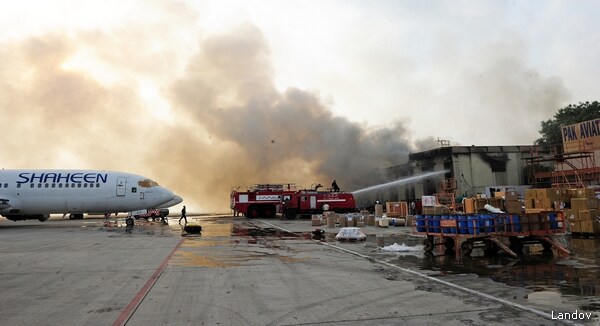 Taliban Claims Attack on Pakistan's Largest Airport That Kills 18