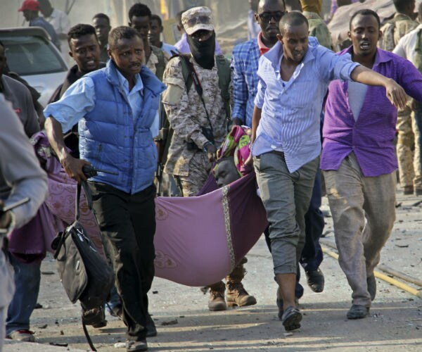 Huge Blast Rocks Somalia's Capital; Police Say 20 Killed