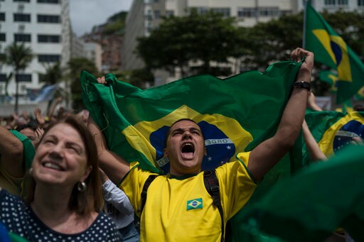 Thousands in Brazil Rally in Support of Candidate Bolsonaro
